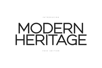 Craft Your Project with Modern Heritage Typefaces