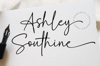 The Ashley Southine Font for Modern Designs