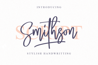Smithson Font: Modern Typography Projects & Ideas