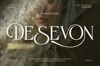 Desevon Font for Modern Design Projects